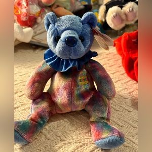 September The Birthday Bear TY Beanie Baby